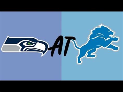 Seahawks Vs Lions Week Matchup Youtube