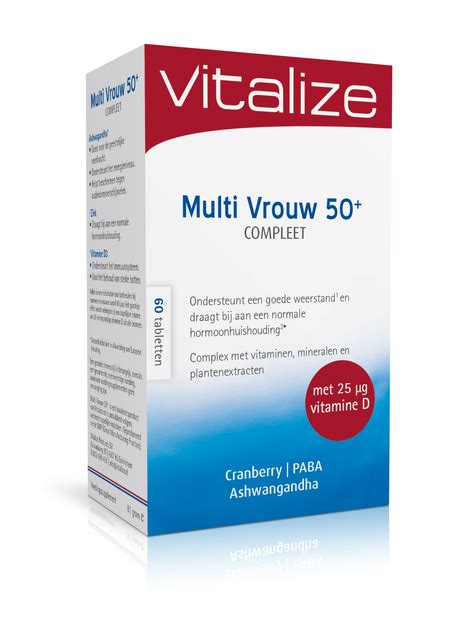 Vitalize Multi Vrouw Compleet Tabletten Kopen Bij De Online Drogist