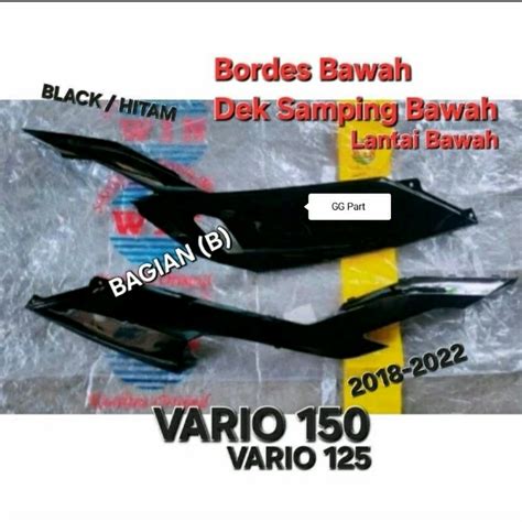 Jual Cover Under Side Bagian A B Dek Bawah Bordes Bawah Sepeda