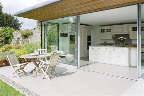 garden  seamless extension   kitchen space