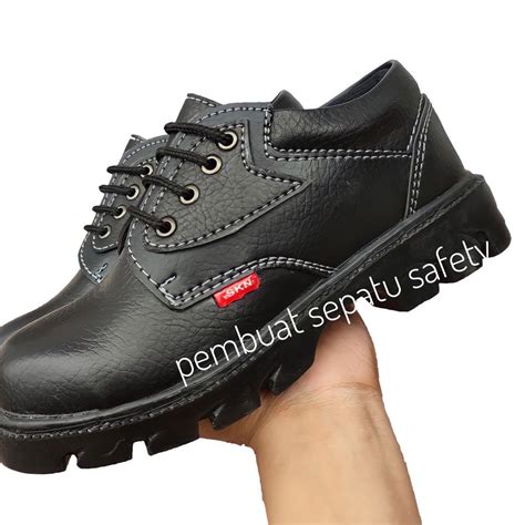 Jual Sudah READY Sepatu Safety Bertali King Skn Ujung Besi