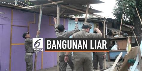 Video Belasan Bangunan Liar Di Duren Sawit Dibongkar Enamplus