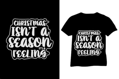 Premium Vector Christmas Typography T Shirt Design