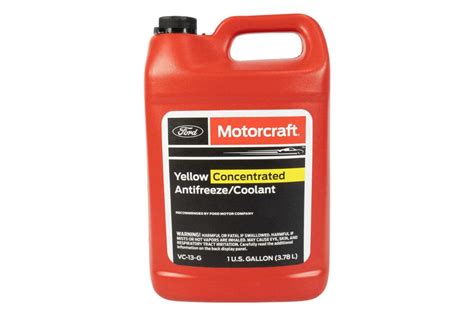 Motorcraft Yellow Coolant Equivalent Engineswork