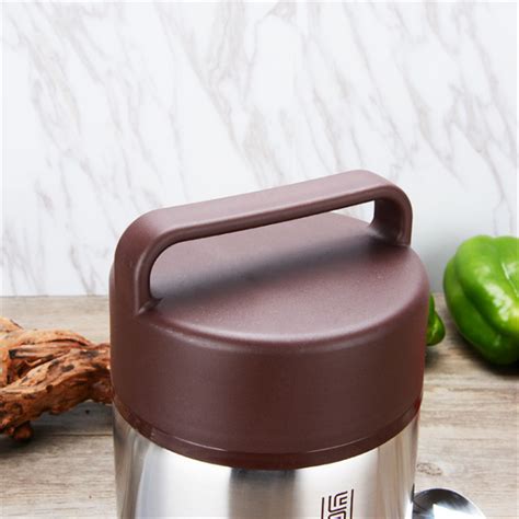 Vacuum Insulated Lunch Box Stainless Steel Jar Hot Cold Thermos Food Container Alexnld