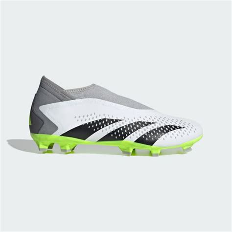 Adidas Predator Accuracy Laceless Firm Ground Boots White Free