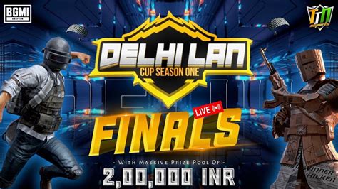 Delhi Lan Event Bgmi Inr Prizepool Finals Day Topnotch