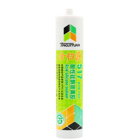 Multi Purpose Low Odour Acidic Glass Adhesive Waterproof Silicone