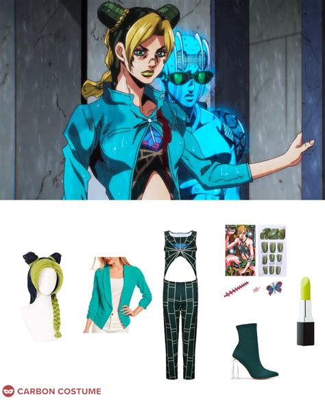 Jojos Bizarre Adventure Jolyne Cujoh Gucci Collab Cosplay Costume