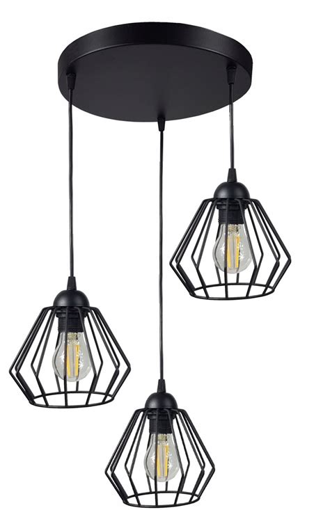 LAMPA sufitowa Wisząca PLAFON BRYLANT 3 KOŁO LINKA 9084314374