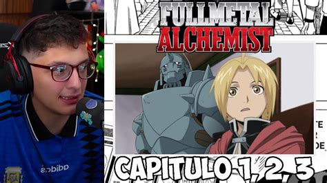 Late Reacciona Fullmetal Alchemist Brotherhood Cap 1 2 3 YouTube