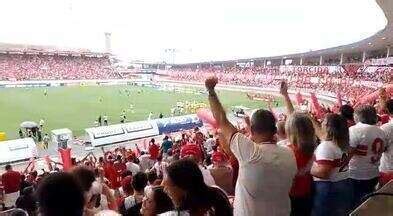 Globo Esporte Al Torcida Do Crb Comemora O Gol De Copete Globoplay