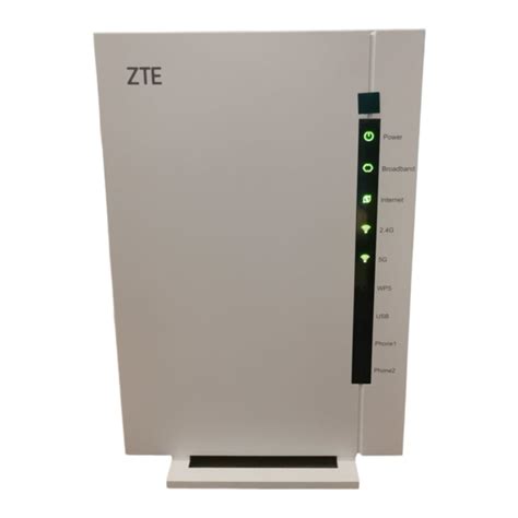 Zte Zxhn H3600 Manual De Usuario Descargar En Pdf Manualslib