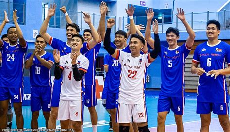 Philippine Mens Volleyball Team Climbs 111 Spots In Fivb World Rankings