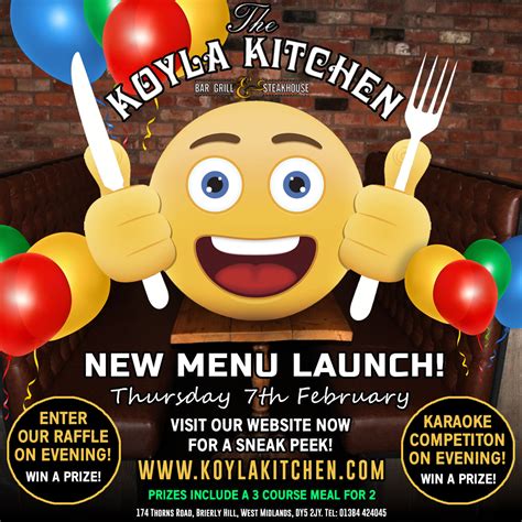 Its Here The New Menu Launch At The Koyla Kitchen On 7th February