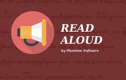 Read Aloud A Text To Speech Voice Reader