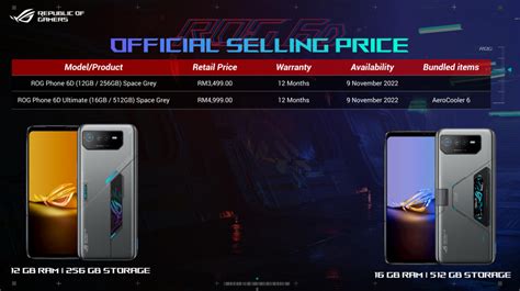 Asus Rog Phone 6d Series Malaysia Everything You Need To Know Soyacincau