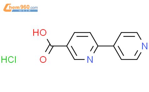 222986 45 0 2 4 Bipyridine 5 carboxylic acid monohydrochloride化学式