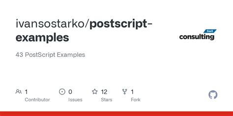 Github Ivansostarko Postscript Examples Postscript Examples