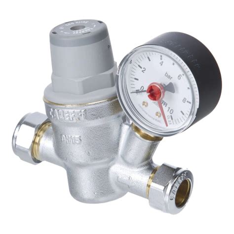 Altecnic Pressure Reducing Valve C W Gauge 12 Bar 22mm Myers Building