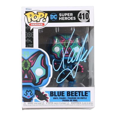 Xolo Mariduena Signed Dc Super Heroes Blue Beetle Funko Pop