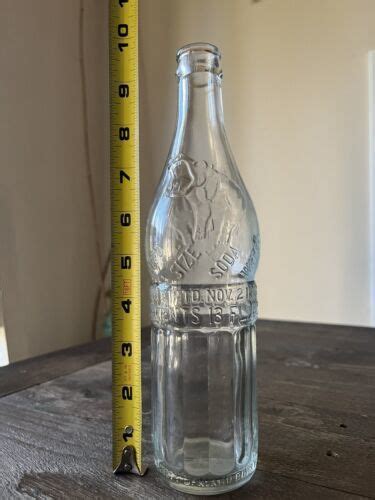 Hippo Sized Soda Water San Antonio Texas 13 Fl Oz Antique Bottle