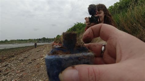 Mudlarking Treasure Beach With Kit And Caboodlers Amazing Finds Youtube