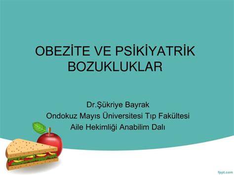 Ppt Obez Te Ve Ps K Yatr K Bozukluklar Powerpoint Presentation Free