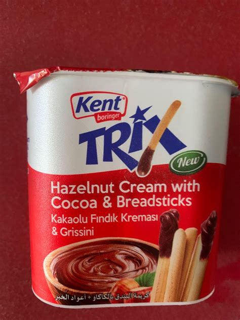 Kent Trix Boringer Hazelnut Cocoa Chocolate Sticks Not Nutella Or