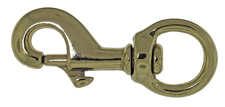 Snap Hooks Swivel Strap Eye Solid Brass On Zoron Manufacturing Inc