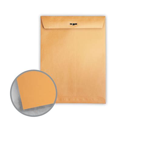 Brown Kraft Envelopes No 90 Clasp 9 X 12 28 Lb Writing