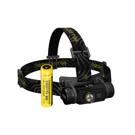 Nitecore HC60 Cree LED Headlamp Inc Free 3400mah Battery Mr Positive NZ