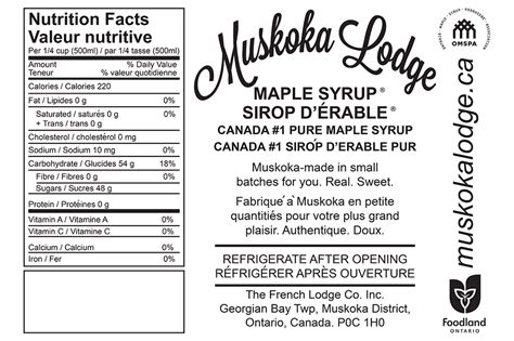 Maple Syrup Labels Quality Labels For Producers Of All Sizes