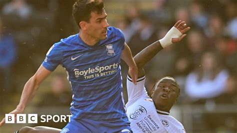 Swansea City Birmingham City Swans Hold Out For Draw Bbc Sport