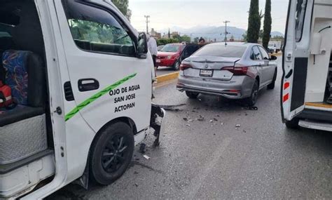 Choque Por Alcance Deja Seis Lesionados Diario V A Libre