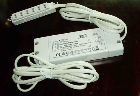 Electronic Transformer 105w With 6way Amp Ballast And Lighting Fixtures