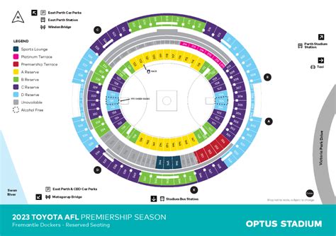 Optus Stadium - Burswood, WA | Tickets, 2023 Event Schedule, Seating Chart