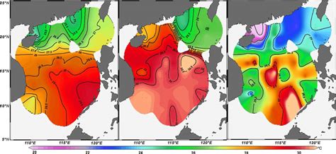 Maps Of Satellite Based Average Sea Surface Temperatures For The Download Scientific Diagram