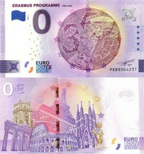 0 Euro Erasmus Programme 1987 2022 Pays Bas Numista