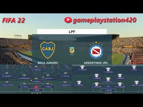 Fifa Jornada De La Liga Argentina Boca Juniors Vs Argentinos