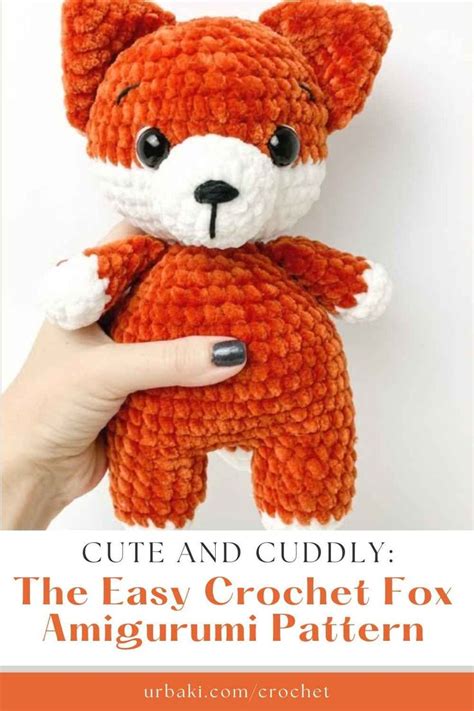 The Easy Crochet Fox Amigurm Pattern