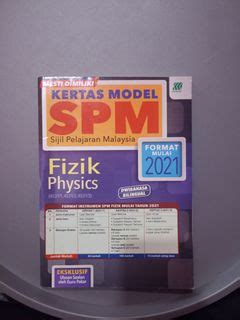 FIZIK POWER UP KERTAS MODEL PRA SPM KSSM TINGKATAN 4 Hobbies Toys