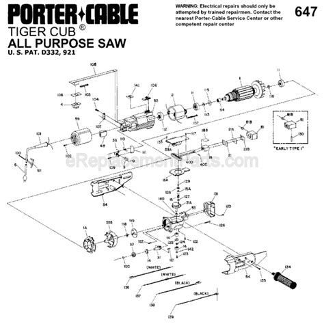 Porter Cable Tiger Cub All Purpose Saw 647