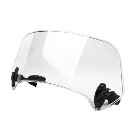 Transparent Color Universal Motorcycle Adjustable Wind Screen Extension