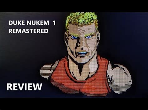 Duke Nukem 1 Remastered Evercade Review YouTube