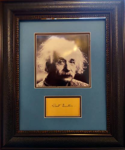 Albert Einstein Autograph America S Memories Authentic Famous