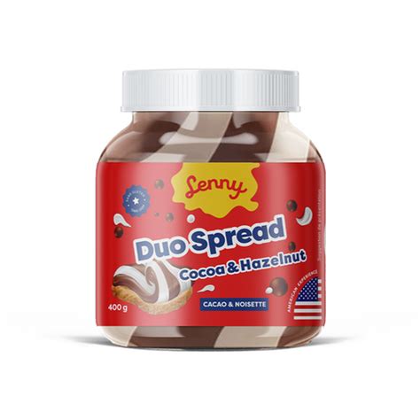 LENNY DUO SPREADS CACAO MILK 400G Mediascore Fooding