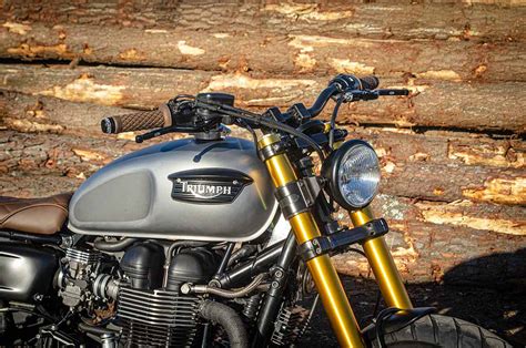 Triumph Brat Style Motorcycle Lord Drake Kustoms