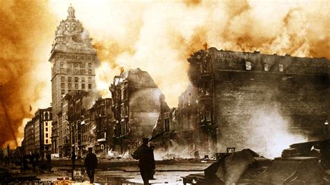 The Great San Francisco Earthquake Topples Buildings Killing Thousands