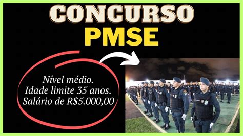 Concurso Pmse N Vel M Dio Edital Em Breve Se Liga Nas Dicas